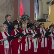 Chór "Hasło" pod dyr. Kateryny Ciszak.