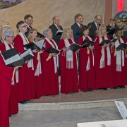 Chór "Hasło" pod dyr. Kateryny Ciszak.