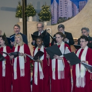 Chór "Hasło" pod dyr. Kateryny Ciszak.