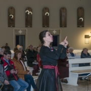 Chór "Hasło" pod dyr. Kateryny Ciszak.