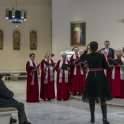 Chór "Hasło" pod dyr. Kateryny Ciszak.