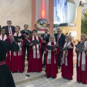 Chór "Hasło" pod dyr. Kateryny Ciszak.