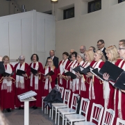 Chór Hasło wykonuje kolędy..