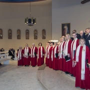 Chór Hasło wykonuje kolędy.