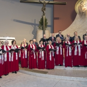 Chór Hasło wykonuje kolędy.