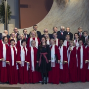 Chór Hasło wykonuje kolędy.