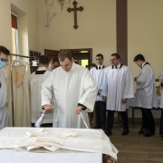 Mszę Święta – Sekundycja odprawia Ks. Oskar Siwak