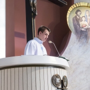 Mszę Święta – Sekundycja odprawia Ks. Oskar Siwak