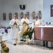 Mszę Święta – Sekundycja odprawia Ks. Oskar Siwak