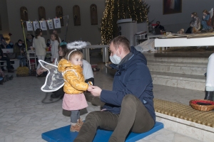 Kolędowanie zespołu dzieci i młodzieży