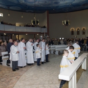 Suma Odpustowa której przewodniczył Ks. Kanonik Stanisław Walewicz.