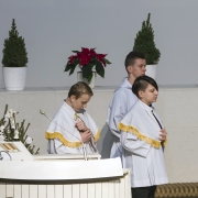 Suma Odpustowa której przewodniczył Ks. Kanonik Stanisław Walewicz.