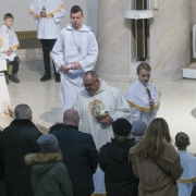 Suma Odpustowa której przewodniczył Ks. Kanonik Stanisław Walewicz.
