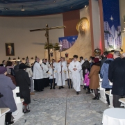 Suma Odpustowa której przewodniczył Ks. Kanonik Stanisław Walewicz.