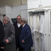 Pasterka 2015 - po skończonej liturgii w zakrystii.