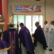 Msza św. pogrzebowa w intencji wieloletniego szafarza śp. Jerzego Staniewskiego.