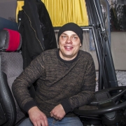 Pan Adam obwiózł nas bezpiecznie całą wyznaczoną trasą.