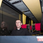 Ksiądz Maciej - duchowy przewodnik naszej grupy.