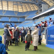 Półkolonie zimowe 2016 - Stadion Lecha.