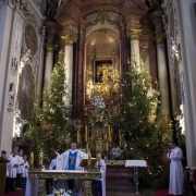 Msza święta.