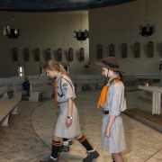Harcerska straż Grobu Pańskiego.