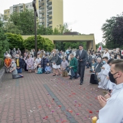 Modlitwa i rozważania przy III ołtarzu.