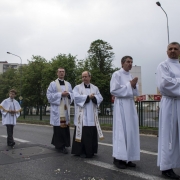 Procesja Bożego Ciała.