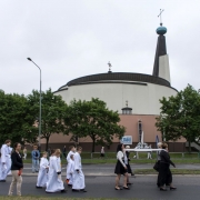 Procesja Bożego Ciała.