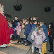 Spotkanie ze św. Mikołajem.