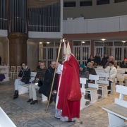 Przybycie na spotkanie z dziećmi św. Mikołaja.
