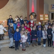 Wspólne zdjęcie ze św. Mikołajem.