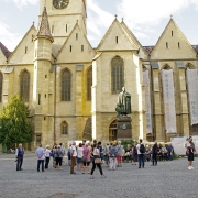 Sibiu - ewangelicki kościół parafialny.