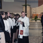 Sakrament bierzmowania, które udzielił ks. Arcybiskup Stanisław Gądecki.