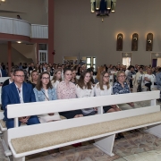 Sakrament bierzmowania, które udzielił ks. Arcybiskup Stanisław Gądecki.