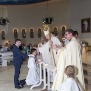 Sakrament bierzmowania, które udzielił ks. Arcybiskup Stanisław Gądecki.
