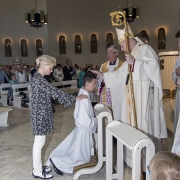 Sakrament bierzmowania, które udzielił ks. Arcybiskup Stanisław Gądecki.