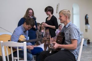 ŚDM 23 lipiec 2016r. Wieczorma msza św. z udziałem przybyłych do Polski pielgrzymów.