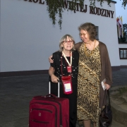 Wieczorma msza św. z udziałem przybyłych do Polski pielgrzymów.