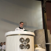 Ks. Neoprezbiter Łukasz Krawczyk odprawia Mszę Św. Sekundycyjną