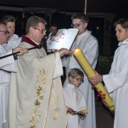 Uroczysta Liturgia Wigilii Paschalnej.