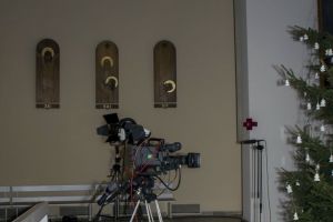 2015 - Suma Odpustowa - Przygotowanie TV i celebransów do Eucharystii