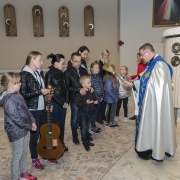 Uroczystość poświęcenia różańców dzieci I-szo Komunijnych.