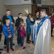 Uroczystość poświęcenia różańców dzieci I-szo Komunijnych.