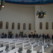 Uroczystość odnowienia przyrzeczeń chrzcielnych, poświęcenie świece i alb 2016.