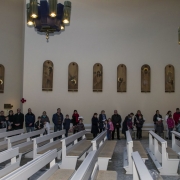 Uroczystość odnowienia przyrzeczeń chrzcielnych, poświęcenie świece i alb 2016.