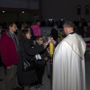 Uroczystość odnowienia przyrzeczeń chrzcielnych, poświęcenie świece i alb 2016.