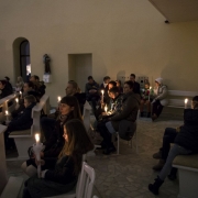 Uroczystość odnowienia przyrzeczeń chrzcielnych, poświęcenie świece i alb 2016.