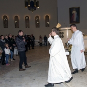Pożegnanie kopii Obrazu Matki Bożej Częstochowskiej.