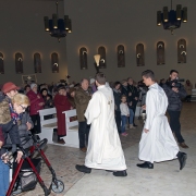 Pożegnanie kopii Obrazu Matki Bożej Częstochowskiej.