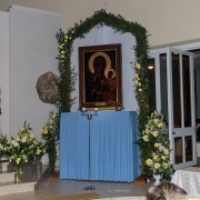 Pożegnanie kopii Obrazu Matki Bożej Częstochowskiej.